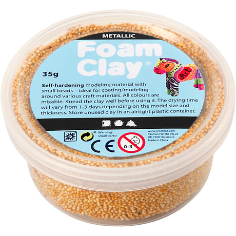 Foam clay https: www.cchobby.nl foam-clayr-metallic-goud-35-gr-1-doosje