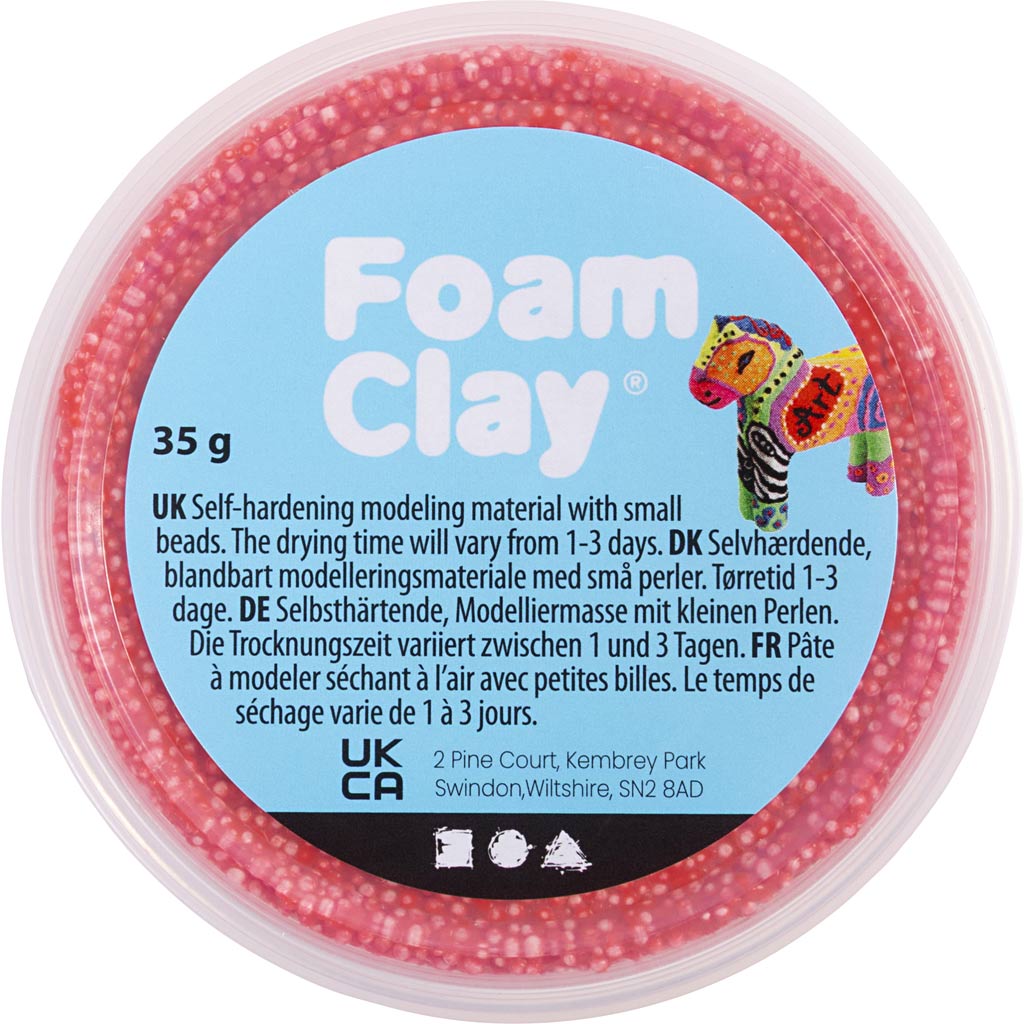 Foam clay https: www.cchobby.nl foam-clayr-rood-35-gr-1-doosje-789238