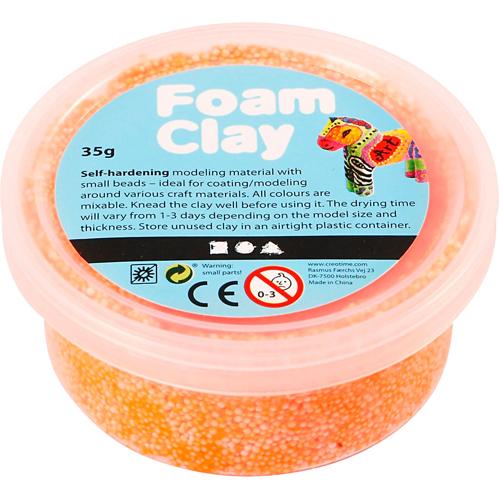 Foam clay https: www.cchobby.nl foam-clayr-neon-oranje-35-gr-1-doosje