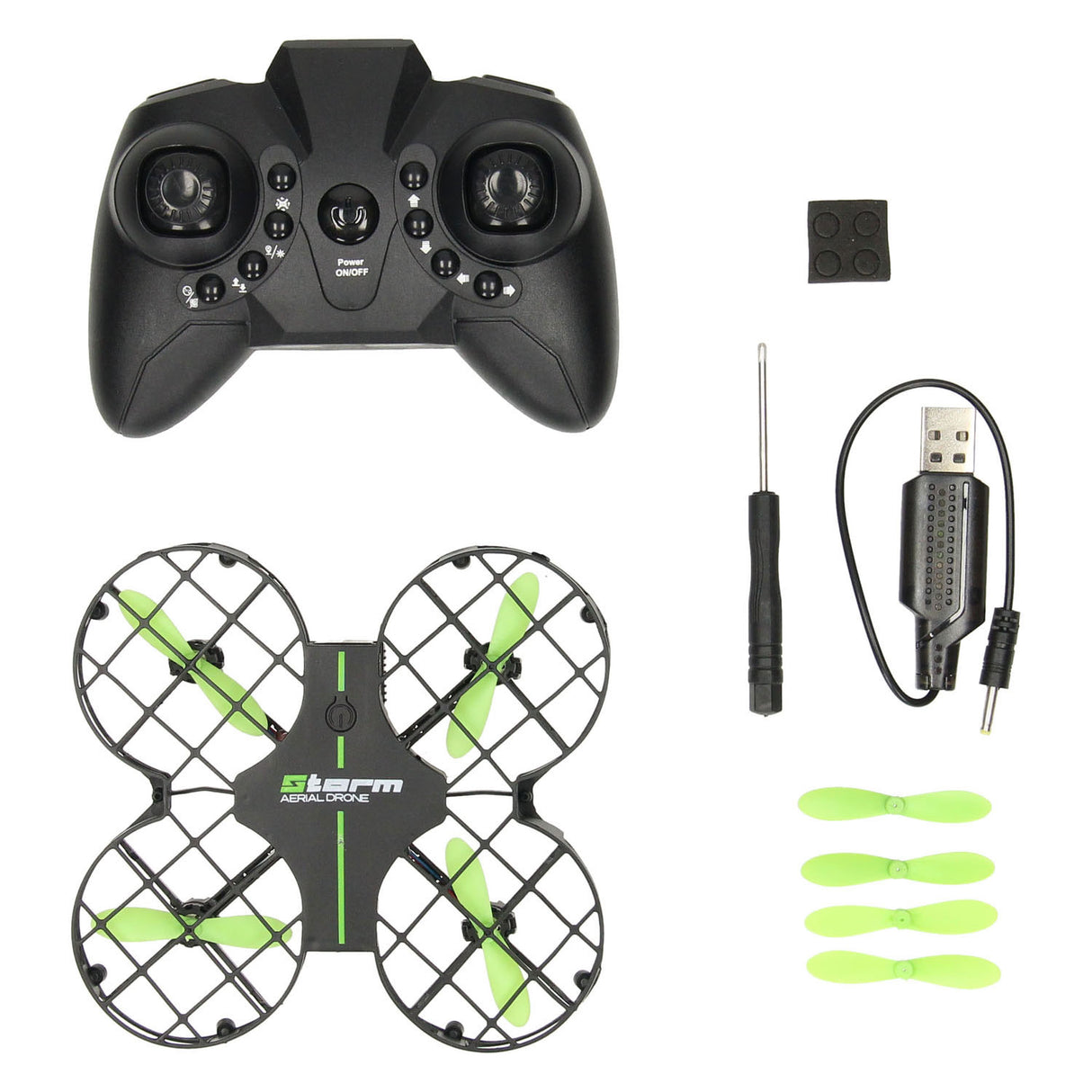 Rc bestuurbare drone zwart