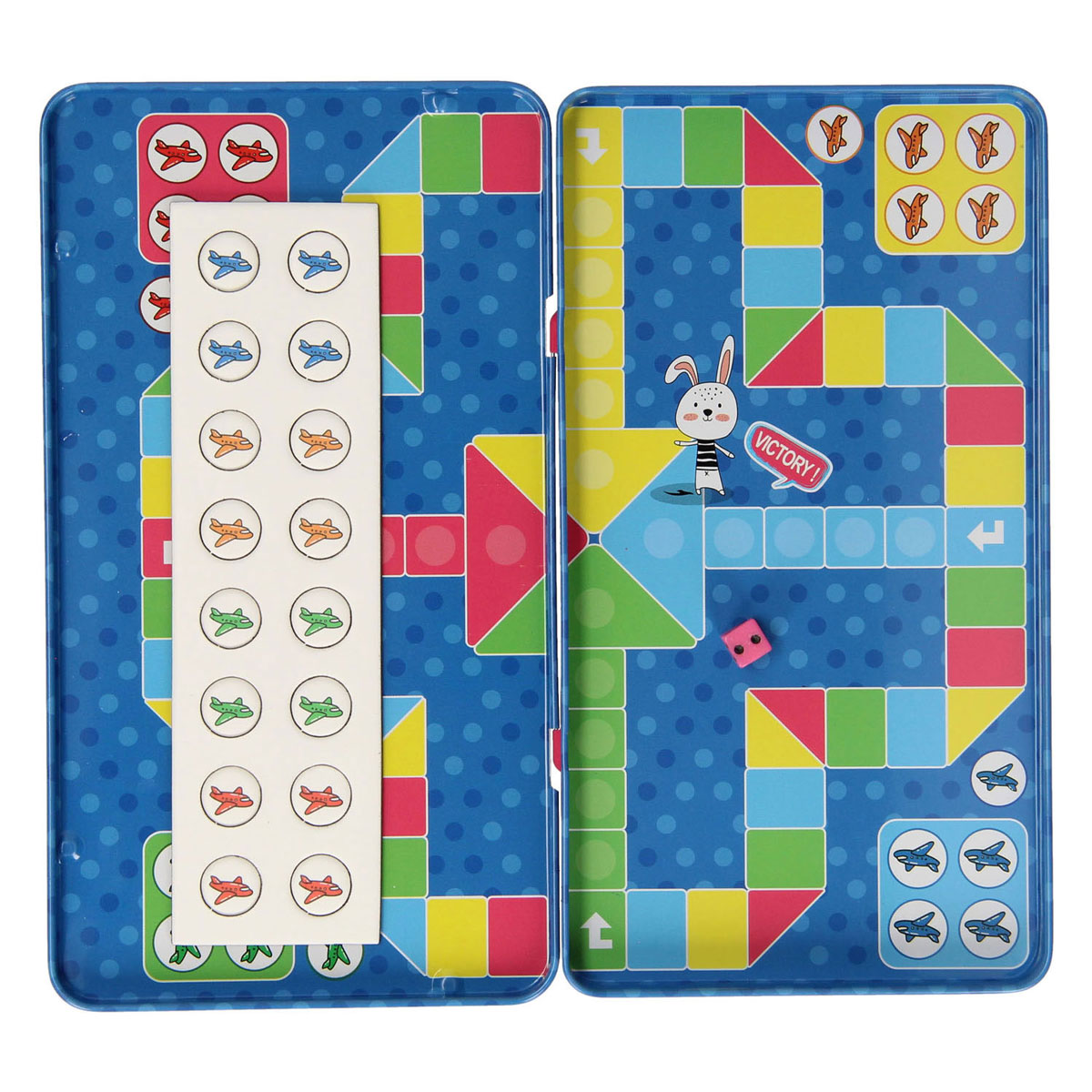Ludo magnetisch in blik