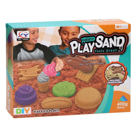 Speelzand brood en taart, 400gr