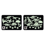 Glow in the dark dino's, 16dlg.