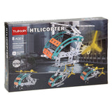 Lobbes speelgoed bv metalen bouwpakket helikopter, 106dlg.