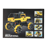 Lobbes speelgoed bv happy build bestuurbare rc bouwsteentjes set pickup truck - 1490dlg.