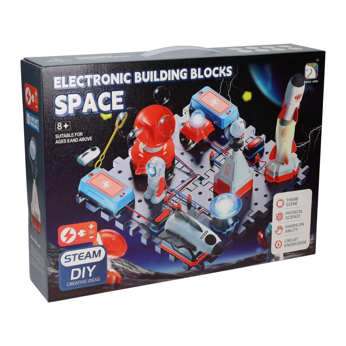 Lobbes science electronics elektro bouwset ruimte