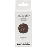 Creativ company https: www.cchobby.nl keramiek-glazuur-984-1101-c-dekkend-chocolate-brown-60-ml-1-doosje