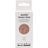 Creativ company https: www.cchobby.nl gespikkeld-keramiekglazuur-999-1060-c-dekkend-pinky-60-ml-1-doosje