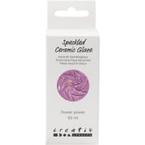 Creativ company https: www.cchobby.nl gespikkeld-keramiekglazuur-999-1060-c-dekkend-flower-power-60-ml-1-doosje