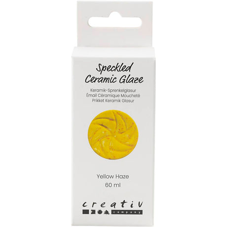 Creativ company https: www.cchobby.nl gespikkeld-keramiekglazuur-999-1060-c-dekkend-yellow-haze-60-ml-1-doosje