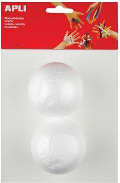 Apli kids piepschuim bol diameter 70 mm 2 stuks