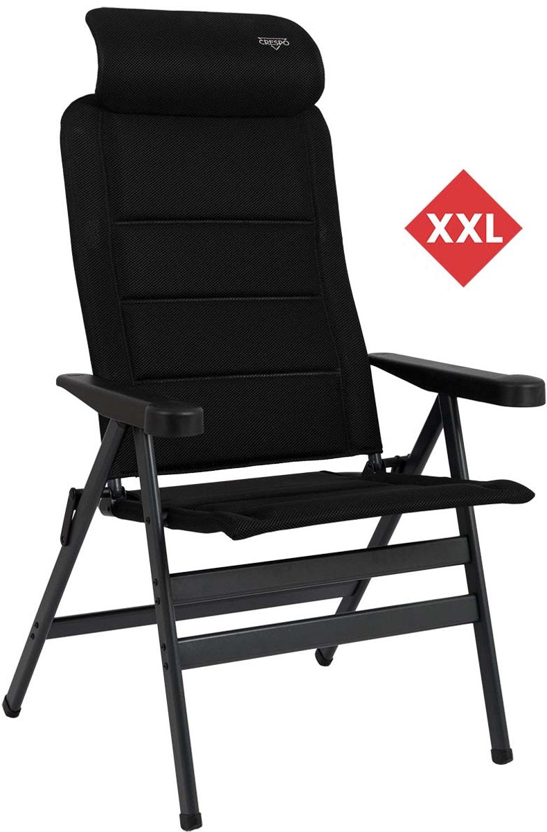 Crespo standenstoel - xxl - ap 241 - air-deluxe - compact - zwart