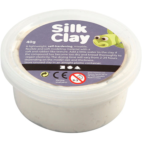 Silk clay http: www.cchobby.nl silk-clayr-wit-40-gr-1-doosje