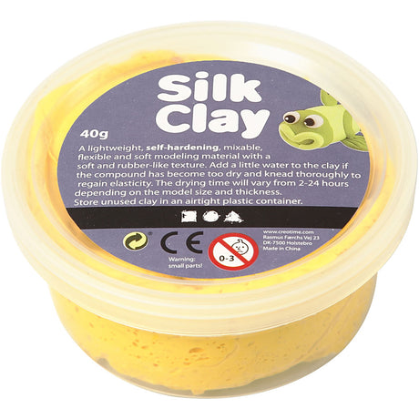 Silk clay https: www.cchobby.nl silk-clayr-geel-40-gr-1-doosje