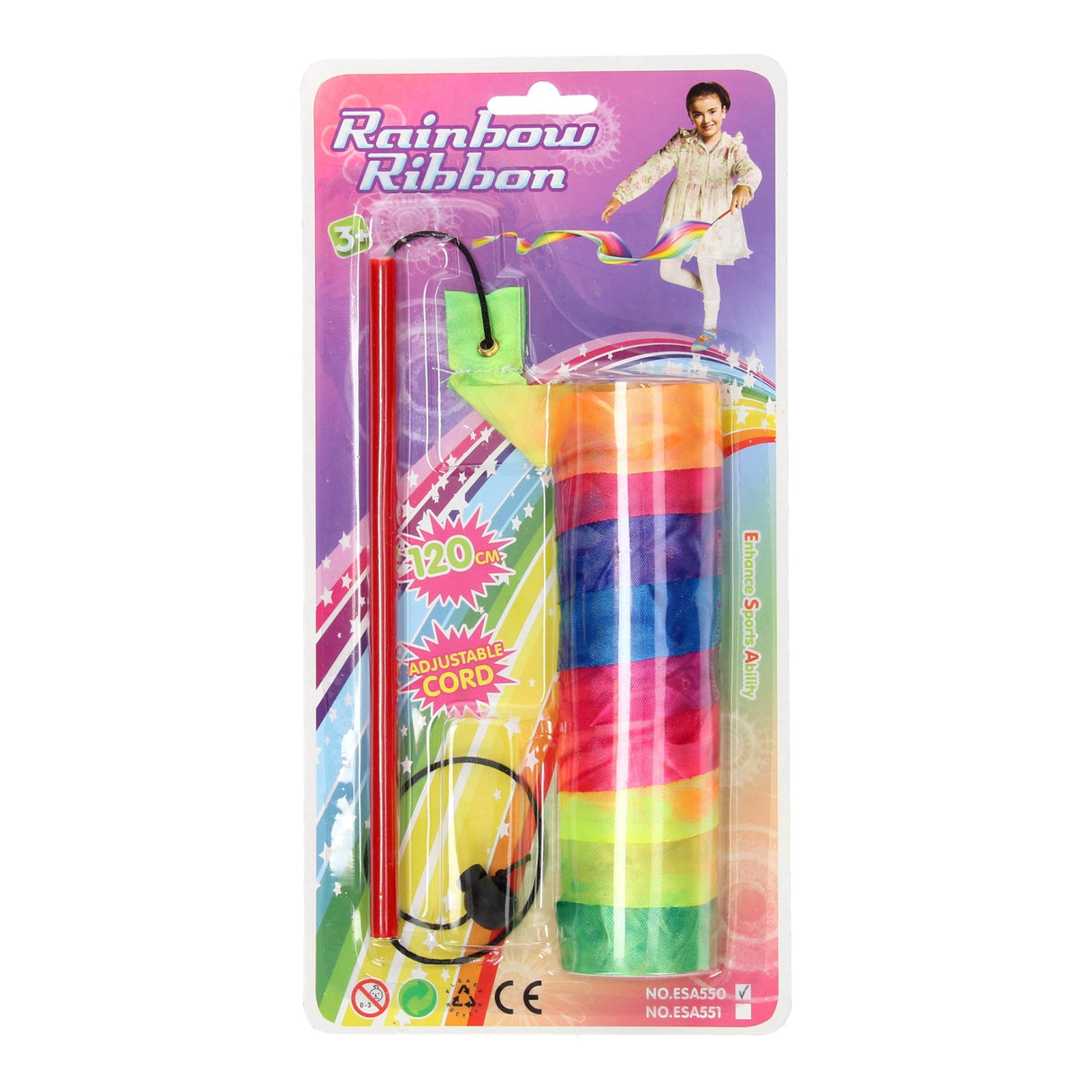 regenboog danslint, 1,2mtr