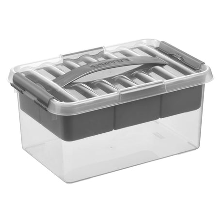 Sunware qline multibox 6 liter met inzet 30,7x20x14,3cm