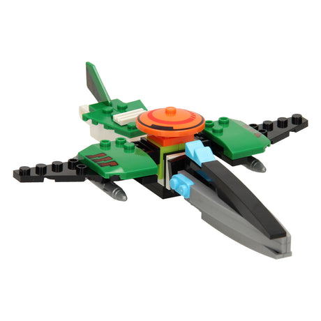 Bouwset titan heroes - space groen, 51dlg.