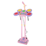 Microfoon met Drums Roze