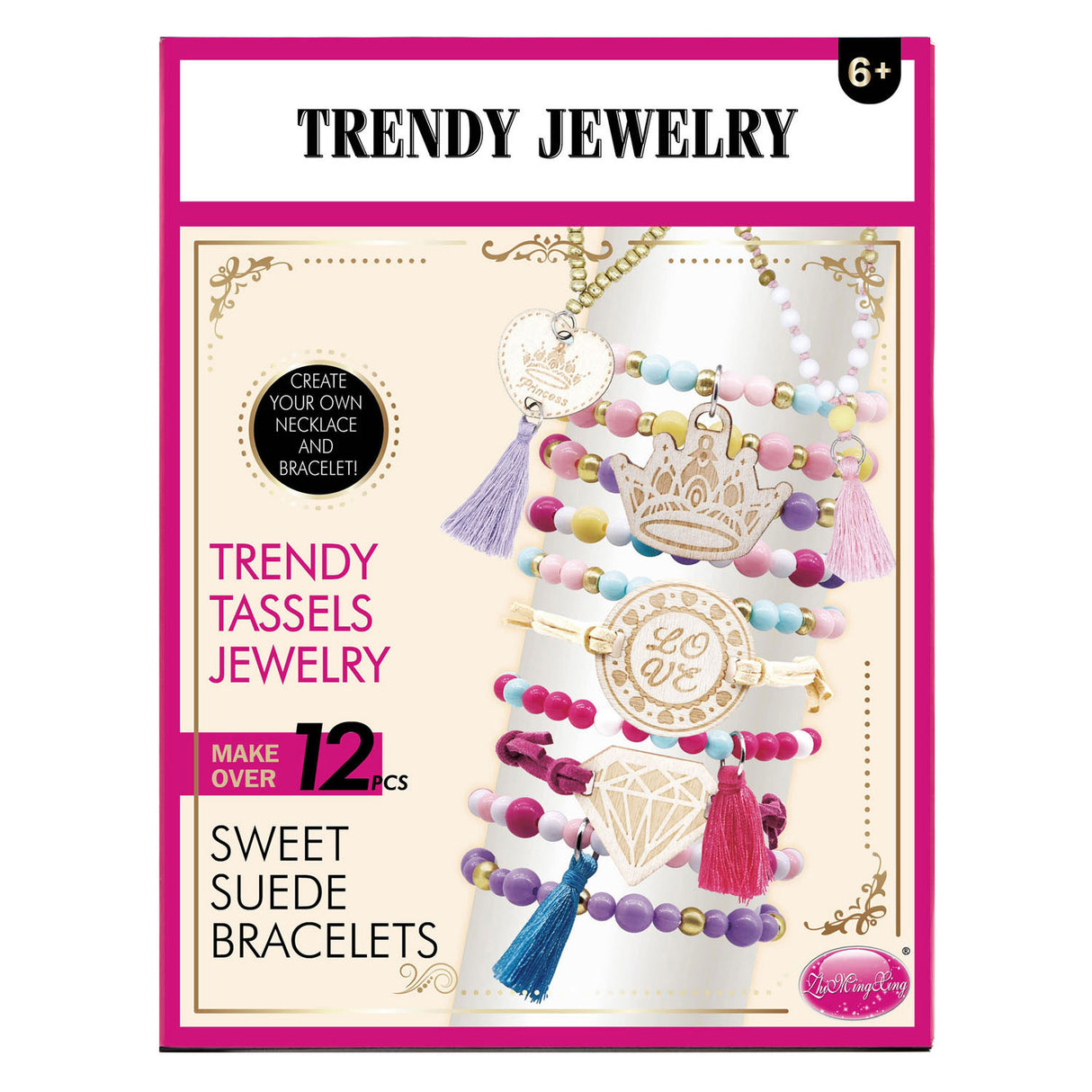 Trendy juwelenset sweet suede bracelets