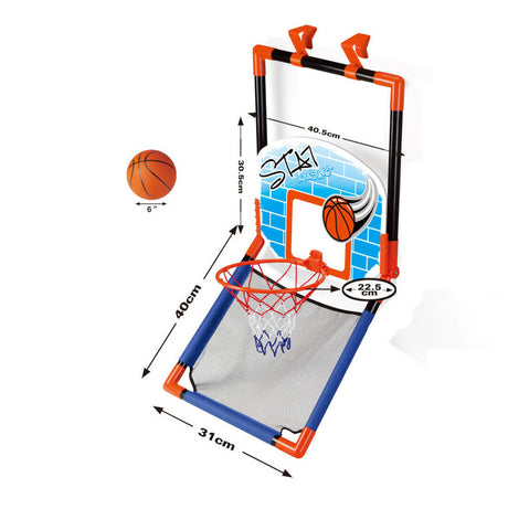 Lobbes basketbalbord deurhanger staand