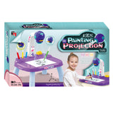 Lobbes speelgoed bv teken projectietafel paars