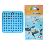 Lobbes speelgoed bv tandwielenset blauw, 20dlg.