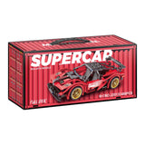 Lobbes speelgoed bv lobbes bouwsteentjes sportauto pull back - 488 stuks speelgoed.