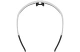 Trivio - fietsbril vento nova wit lens zwart mirror