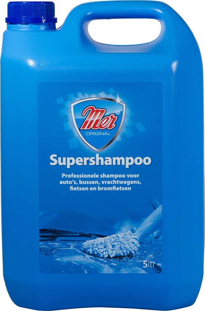 Mer auto shampoo - superglans - 5 liter