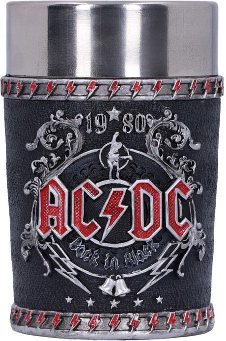 Nemesis now - ac dc back in black shot glas - meerkleurig