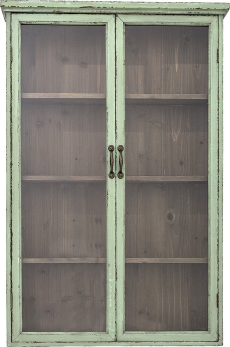 Bloomingville - hazem kast - groen - vurenhout