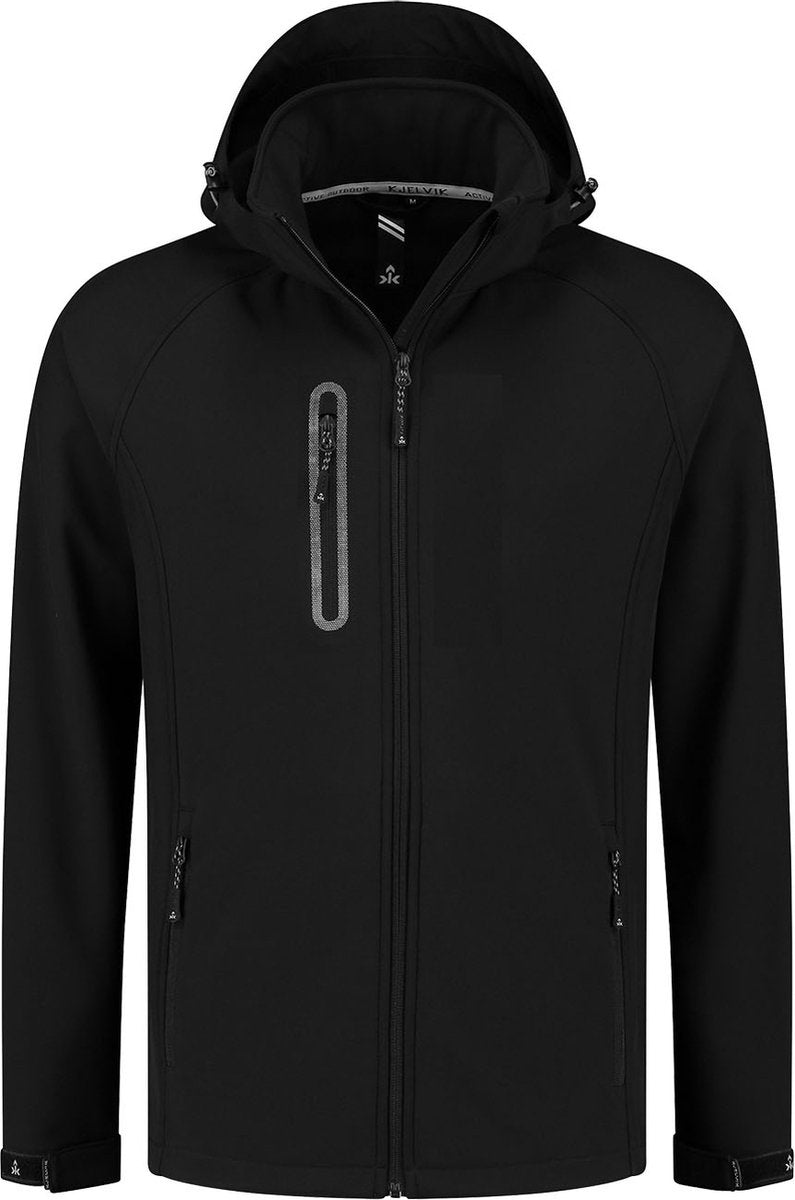 Kjelvik kevan softshelljas heren - maat 5xl