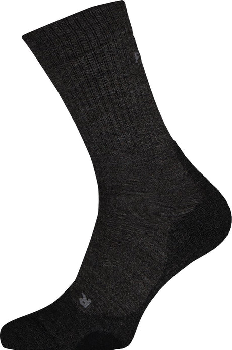 Falke tk2 wool anti-blaar dik wol functioneel materiaal wandelsokken dames grijs - maat 41-42