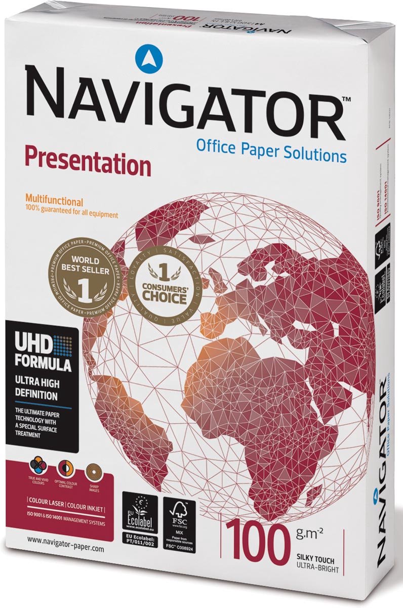 Navigator papier voor inkjetprinters presentation a3