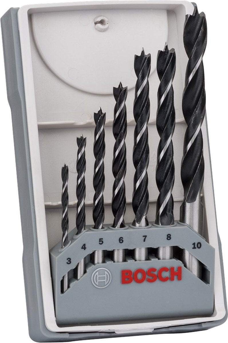 Bosch profesional - pro wood boorset met centreerpunt, 7-delig