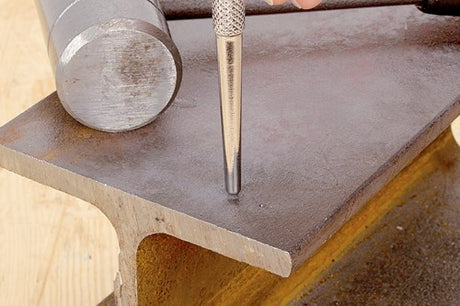 Wolfcraft centerpons | verchroomd | 8 x 125mm | 1 stuk - 7980010