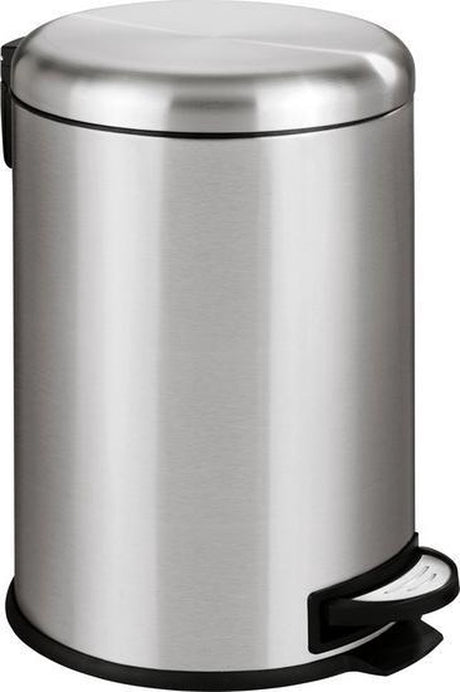 Wenko pedaalemmer leman 20 liter rvs mat - easy close deksel - afvalemmer - prullenbak - afvalbak - vuilbak - vuilnisbak