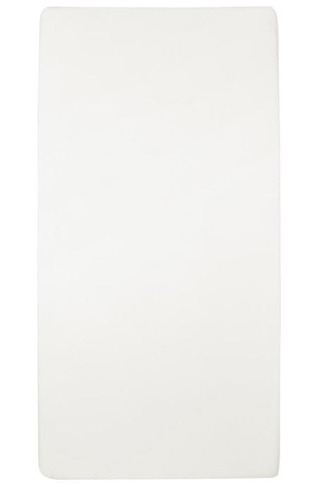 Meyco baby uni hoeslaken juniorbed - offwhite - 70x140 150cm