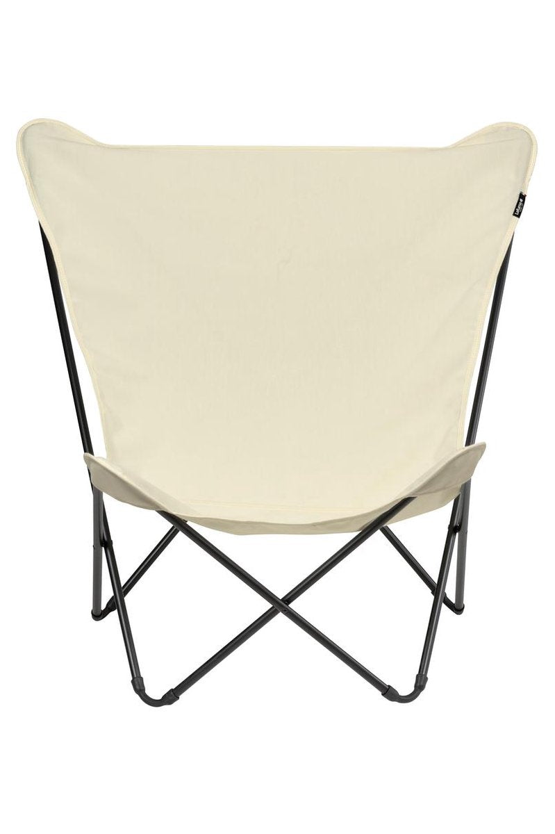 Lafuma pop up xl - vlinderstoel - inklapbaar - ecru