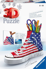 Ravensburger sneaker american style- 3d puzzel - 108 stukjes