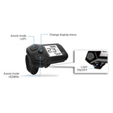 Shimano fietscomputer voor steps sc-e5000a met bekrachtigingsschakelaar