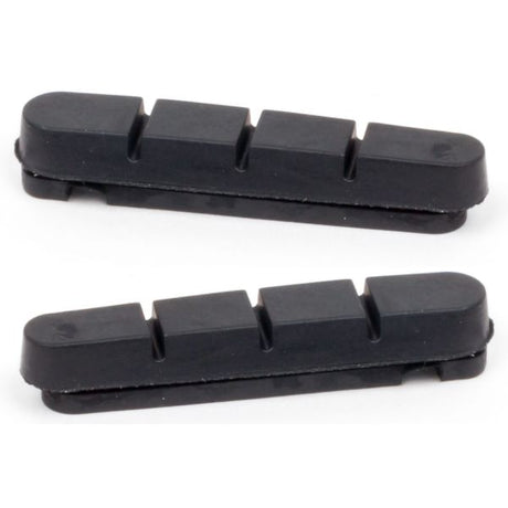 Road vervangings remschoenen Elvedes 55 mm voor Shimano cartridge V-brake (op kaart)