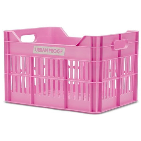 Dutchperfect urbanproof krat click 30l rpet fel roze