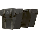 Greenlands dubbele fietstas city 25 liter zwart