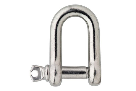 D-sluiting 10x20-rvs