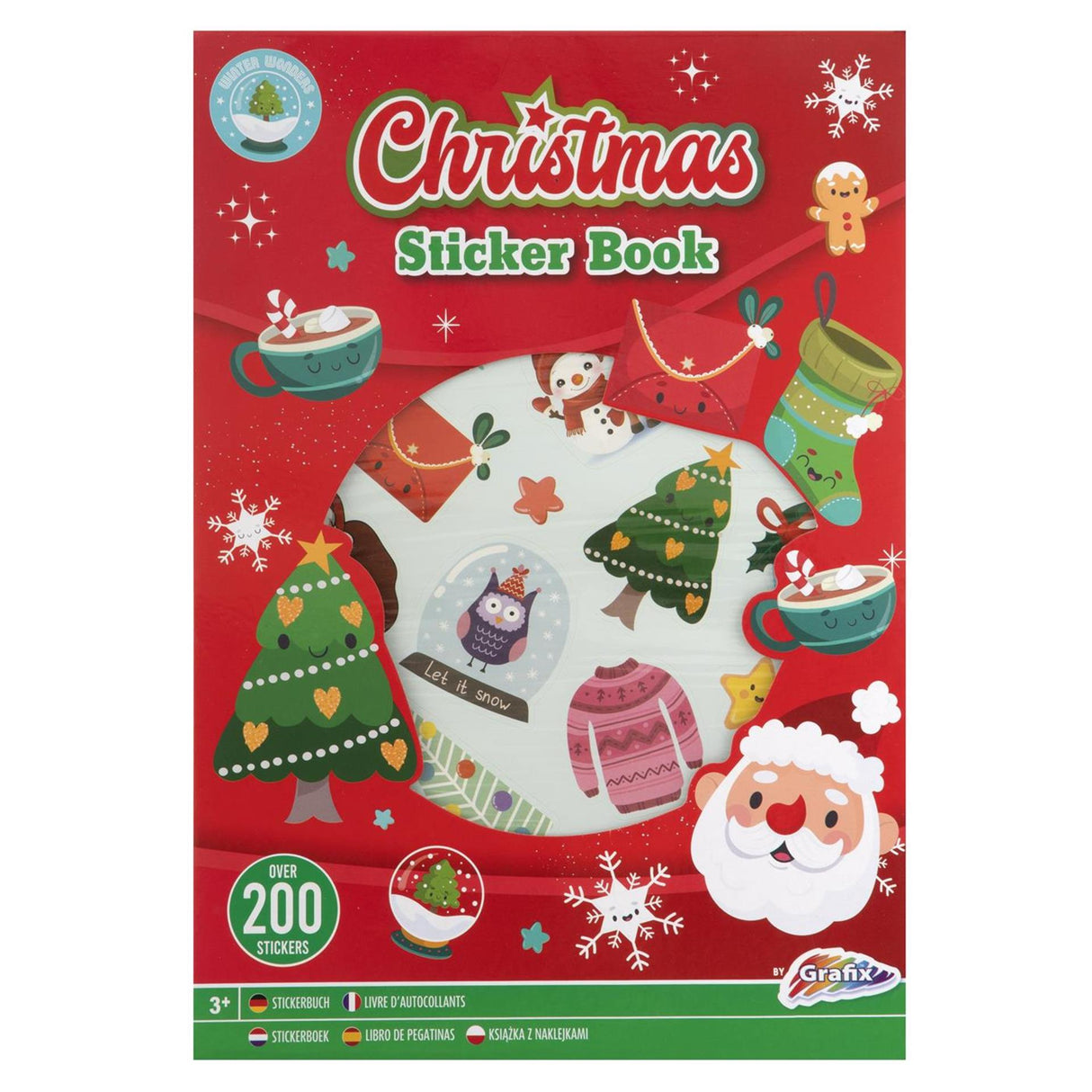 Grafix stickerboek a4