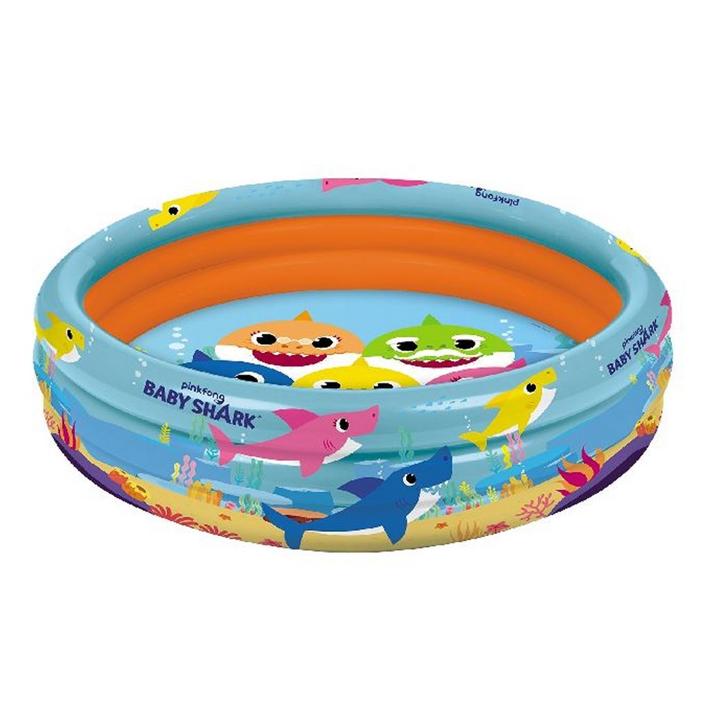 Mondo baby shark 3-rings zwembad 100 cm