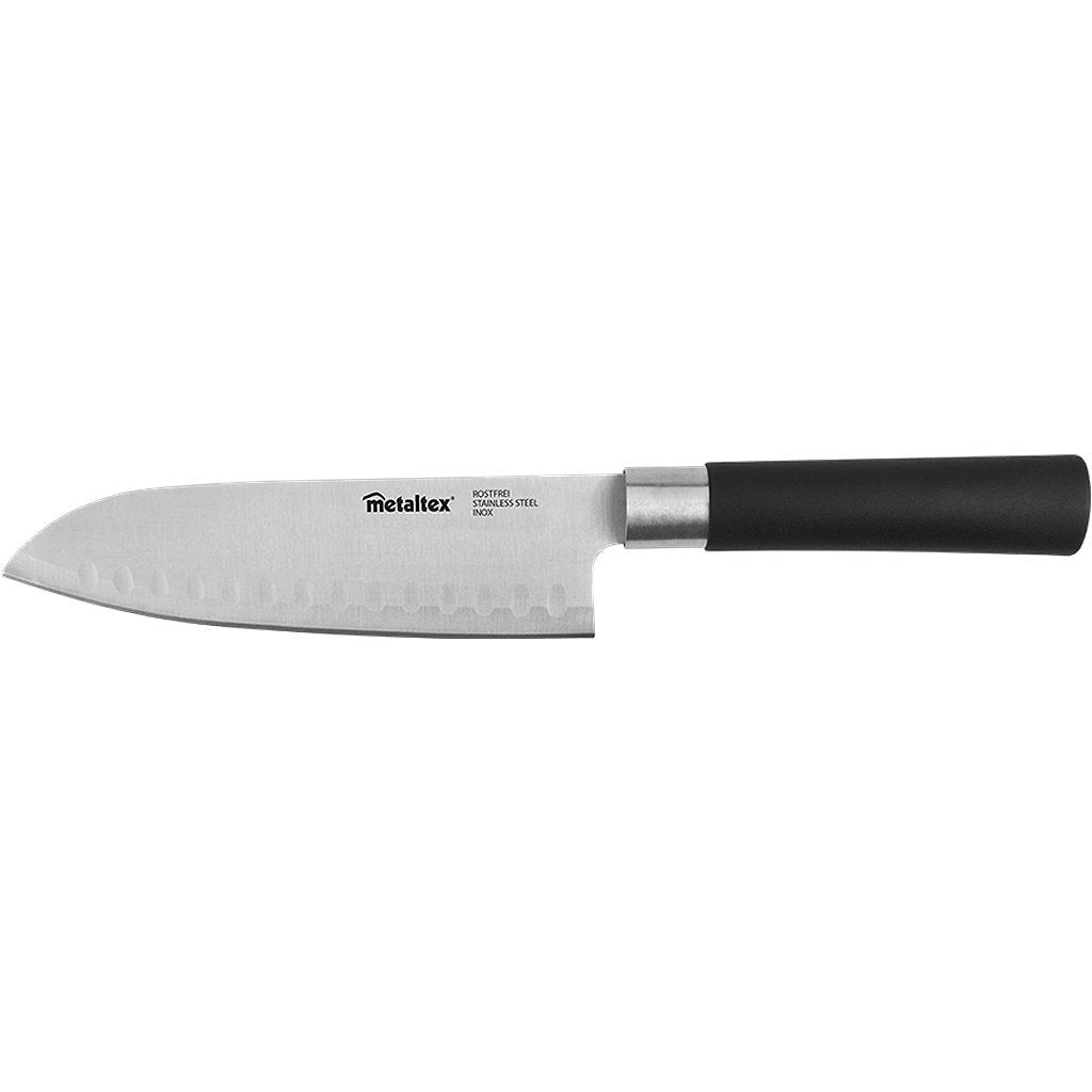Metaltex asia santokumes 30 cm zwart rvs