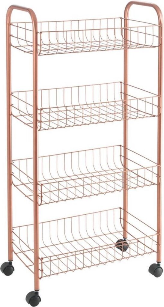 Metaltex Metaltex Trolleykastje Ascona 84x41cm Staal Koper