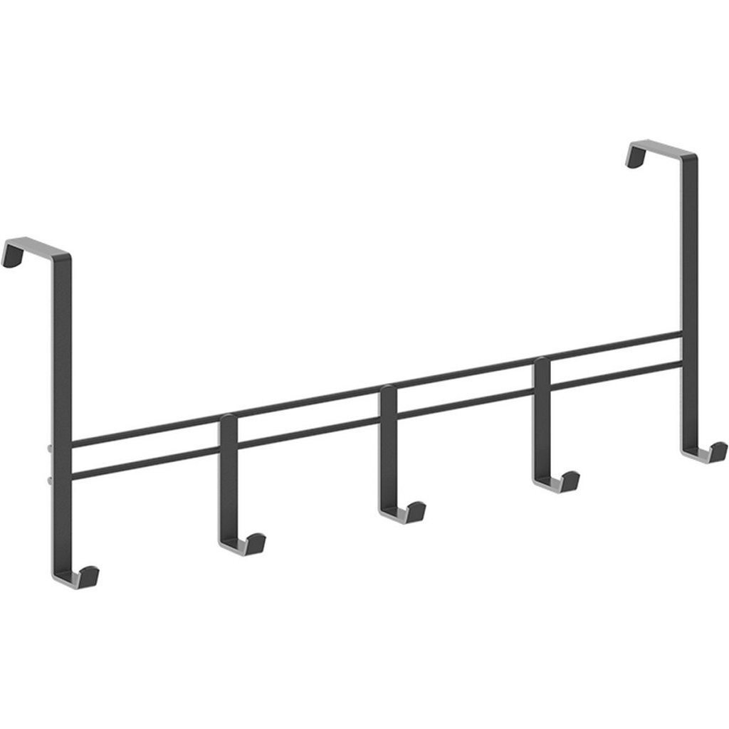 Metaltex deurkapstok 38x15 cm zwart